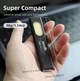 Акумуляторний Міні Ліхтарик Warsun T7 PRO LED в ультратонкому металевому корпусі з USB-C, Магнітом і Потужністю 600Lm, Чорний (УЦІНКА!!! ПОМ'ЯТІ КОРОБКИ) - зображення 4