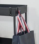 Етажерка пластикова 3 яруси на колесах Black, 40х22х66 см - зображення 10