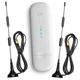 Усиленный и компактный 4G Wi-Fi комплект (Модем ZTE + 2 Антенны 15ДБ) - изображение 1
