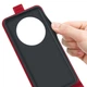 Чохол IETP для Xiaomi Redmi 14C фліп вертикальний шкіра PU червоний - зображення 3