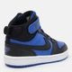 Подростковые высокие кеды для мальчика Nike Court Borough Mid 2 (Psv) CD7783-404 35 Game Royal/Black-White (197594242265) - изображение 4