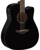 Электроакустическая гитара YAMAHA FGX800C (BLACK) - изображение 3