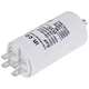 Пусковой конденсатор для стиральной машины CBB60 SKL 8uF 450V 35x65mm (под гайку, 4 клеммы) - изображение 1