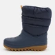 Подростковые зимние сапоги-дутики для мальчика Crocs Classic Neo Puff Boot K 207684-4PQ 37-38 (J5) Navy/Gum (196265749621) - изображение 3