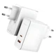 Сетевое зарядное устройство Baseus GaN5 Pro 100W с двумя портами USB-C+USB-A+кабель Type-C toType-C, PD3.0/QC4.0+/PPS, быстрая зарядка для ноутбуков и смартфонов CCGAN100E5 - изображение 6