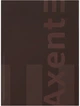 Записная книга Axent One color А4 20.3 х 27.3 см 96 листов в клетку Бордовая (8426-2-A) - изображение 1