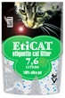Наполнитель для кошек силикагелевый туалета Eticat 7.6L - изображение 1