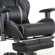 Кресло геймерское с подставкой для ног Barsky Batman Black SD-27 - изображение 5