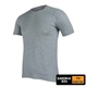 Футболка БАЗОВА 93/7 БАВОВНА Сіра Меланж | KRAMATAN Tactical Design - XXL - изображение 2