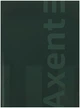 Записная книга Axent One color А4 20.3 х 27.3 мм 96 листов в клетку Зеленая (8426-1-A) - изображение 1