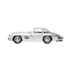 Автомодель - MERCEDES-BENZ 300 SL (1954) (асорті червоний, сріблястий, 1:24) - изображение 2