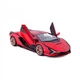 Автомодель - LAMBORGHINI SIÁN FKP 37 (асорті зелений металік, червоний металік, 1:24) - изображение 17