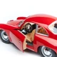 Автомодель - PORSCHE 356B (1961) (асорті слонова кістка, червоний, 1:24) - зображення 8