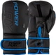 Боксерские перчатки PowerPlay 3024 Ultra Mat 8 унций Черно-Темно-Синие (PP_3024_8oz_Bl/Navy) - изображение 1