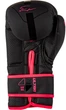 Боксерские перчатки PowerPlay 3024 Ultra Mat 12 унций Черно-Розовые (PP_3024_12oz_Bl/Pink) - изображение 3