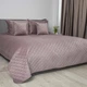Покрывало полуторное ТЕП Velour Ромб круглый 4-00515_33953 150х210 см темно-розовое 5232756 - изображение 1