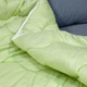 Ковдра полуторна силіконова Viluta Bamboo 21366 140x205 см салатова 5148705 - зображення 2