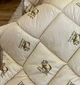 Одеяло полуторное стеганое зимнее из искусственной шерсти Leri Max Pur Wool 21472 150х210 см коричневое 5149681 - изображение 3