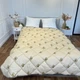 Ковдра полуторна стьобана зимова зі штучної вовни Leri Max Pur Wool 21469 150х210 см коричнева 5149678 - зображення 2