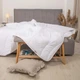 Одеяло полуторное силиконовое Viluta Relax Light 21373 140x205 см белое 5148712 - изображение 5