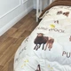 Ковдра полуторна відкрита двостороння з вовни Arda Pure Wool 21445 150х210 см шоколадна 5149165 - зображення 5