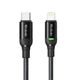 Кабель Mcdodo CA-2720 USB-C → Lightning 36 Вт, 1,2 м (чёрный) - изображение 1