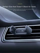 Автомобильный держатель Baseus Steel Cannon 2 Air Outlet Car Mount SUGP000001 (чёрный) - изображение 14