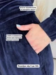 Брюки женские велюровые широкие Merlini Пецолла 600001262 2XL-3XL Синие (600001262_3) - изображение 5