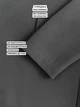 Женская классическая жилетка серая Merlini Сола 120001442 размер 2XL-3XL - изображение 7