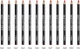 Карандаш для губ Joko Precision Lip Liner Your Long Lasting Formula № 42 с точилкой 1 г (5903216500348) - изображение 3