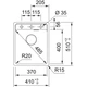 Мийка кухонна Franke Maris MRG 610-37 TL онікс (114.0668.861) - зображення 2