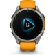 Смарт-часы Garmin Fenix8 47mm AMOLED Sapphire Titanium w.Spark Orange/Graphite Silicone Band (010-02904-11) - изображение 2