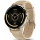 Смарт-часы Garmin Venu3S Soft Gold S.Steel Bezel w.French GrayCase and Leather Band (010-02785-55) - изображение 1