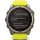 Смарт-часы Garmin Fenix8 51mm Solar Sapphire Titanium w.Amp Yellow/Graphite Silicone Band (010-02907-21) - изображение 8