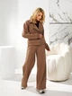 Жіночий теплий костюм на блискавці (кофта + штани) Uaclothes 42-44 Капучино (like35488-159081349) - изображение 4