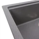 Мойка для кухни VALESO гранит NIKA 760x459мм прямоугольная врезная без сифона серая PLS-A46046 - изображение 3