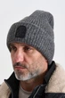 Тепла чоловіча шапка з логотипом Parajumpers 8156 S/M - изображение 5