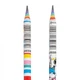 Карандаш чернографитный YES Happy colours из бумаги круглый с резинкой - изображение 3