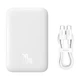 Повербанк беспроводной c MagSafe Baseus Magnetic Mini Air 6000mAh 20W Type-C белый (P10059002223-00) - изображение 11