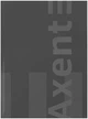 Записная книга Axent One color А4 20.3 х 27.3 мм 96 листов в клетку Серая (8426-4-A) - изображение 1