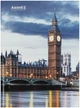 Книга записна Axent City London А4 20.3 х 27.3 мм 96 аркушів в клітинку (8425-5-A) - зображення 1