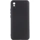 Чохол TPU GETMAN Liquid Silk Full Camera для Xiaomi Redmi 9A Чорний / Black - зображення 1