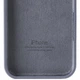 Чохол силіконовий Full Protective для Apple Айфон 16e / Айфон 17e з матовим покриттям Soft-Touch Lavender Gray - зображення 2