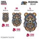 Деревянный Пазл "Медведь Фигурный" - M - 28 х 42 см 150 шт (04014) THEGRAVIX - изображение 6