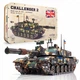 Деревянный 3D Пазл-Конструктор 58 см / 1052 шт “Танк CHALLENGER 2” (04107) THEGRAVIX - изображение 1