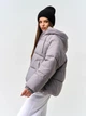 Шапка-бини с широким отворотом One size Черная - изображение 5