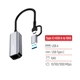Адаптер USB-C + USB A to RJ45 Ethernet 1000Mbps ColorWay (CW-AD-CRG) - изображение 5