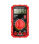 Мультиметр цифровой с прозвонкой Aneng SZ308 AC/DC сопротивление ABS Крона 9В Red (500201) - изображение 1