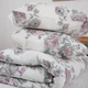 Комплект ТЕП Happy Sleep Duo Josephina Ранфорс пододеяльник евро наволочки 70х70 см Белый (21030200215) - изображение 5