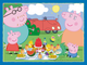 Пазл Ravensburger 4 в 1 Свинка Пеппа 12/16/20/24 елементи 6958 (4005556069583) - зображення 3
